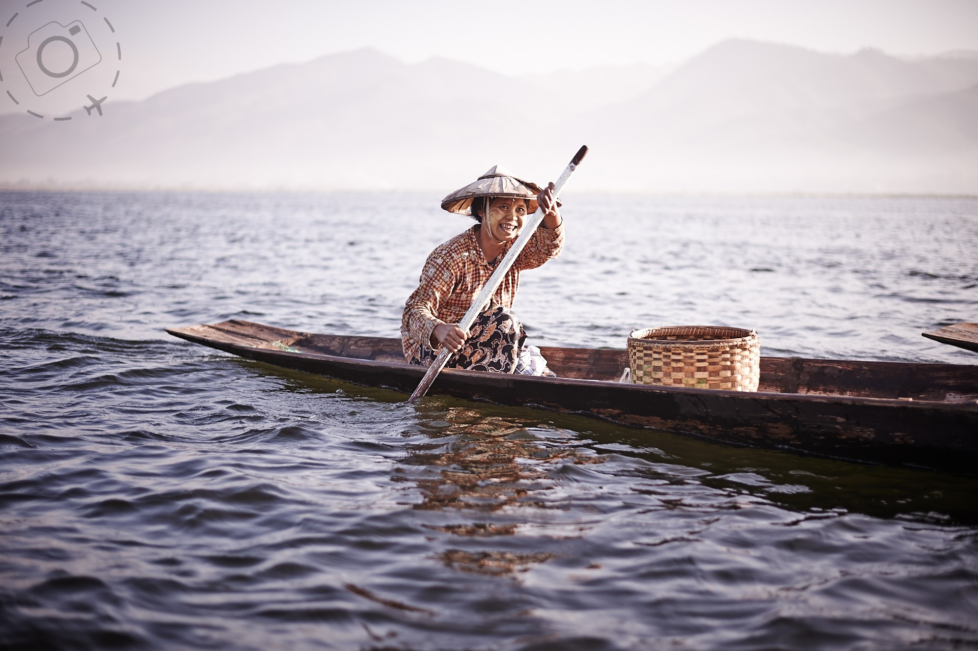 Inle lake myanmar map image